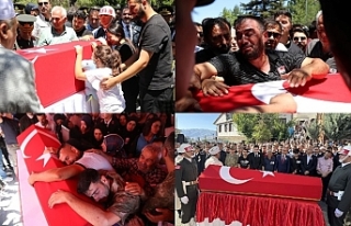 Gözyaşları sel oldu