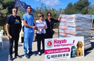 Merit’ten hayvan barınağına anlamlı katkı