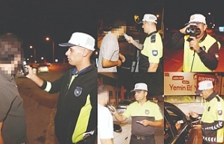 9 sürücü tutuklandı 