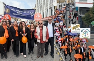 Lefkoşa’da farkındalık yürüyüşü düzenlendi