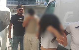 Sevgililer tutuklandı