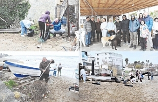 Bölge halkı da katıldı