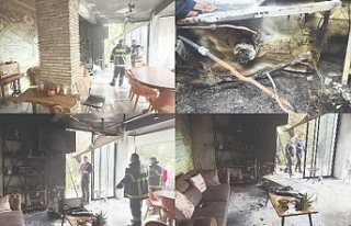 Eşyalar zarar gördü