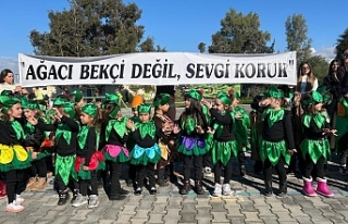 Miniklerin gösterisi çok beğenildi