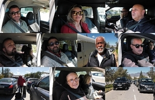 Sürücüler tepkili