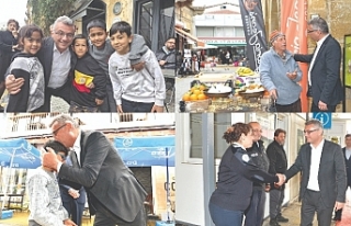 Bayramlarını kutladı