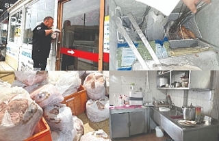 Bir işletme mühürlendi