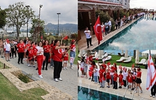 Çocuklar ‘bayram’ yaptı