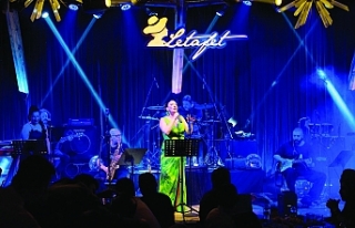 Güçlü sesiyle mest etti