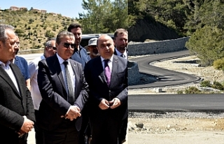 Çalışmaları yerinde gördü