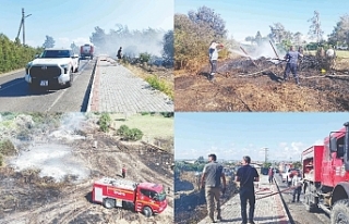 El birliğiyle söndürüldü
