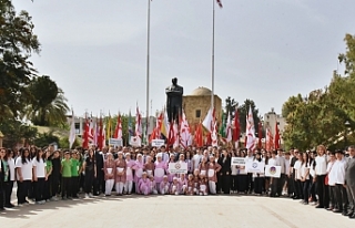 ‘Gençlik Meşalesi’ yakıldı