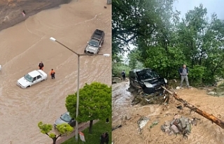 Sağanak hayatı olumsuz etkiledi