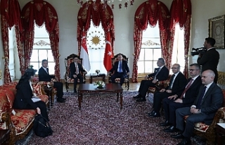 Törenle karşılandı