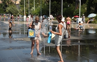 Sıcak hava bunalttı