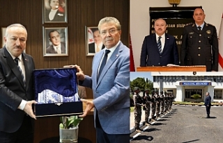Şeref mangasıyla karşılandı