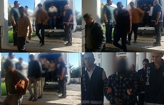 22 Suriyeli mülteci ile 3 Nijeryalı suçüstü yakaladı