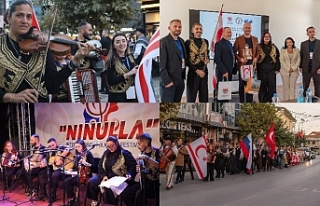 Üç bölgede sahne aldı