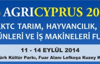 Agricyprus 2014 yarın başlıyor