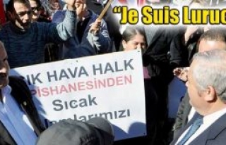 Akıncılar köylüleri meclis önünde eylem yaptı