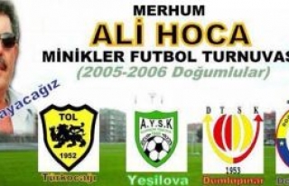 ‘’Ali Hoca’’ için anı maçı