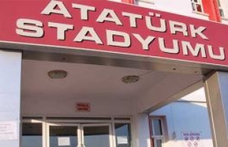 Atatürk Stadı bakımda