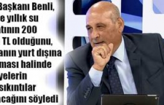 BESKİ Başkanı Benli: Batarız