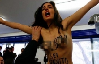  Berlusconi’ye ‘Femen’ şoku