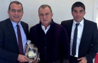 Borataş ve Kınacı Terim ile görüştü
