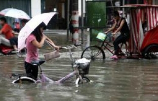 Çin’de tayfun nedeniyle ülkenin doğusunda 250...