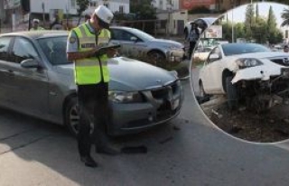 Dereboyu’nda ilginç kaza