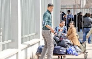 El arabasına sığdırılan  