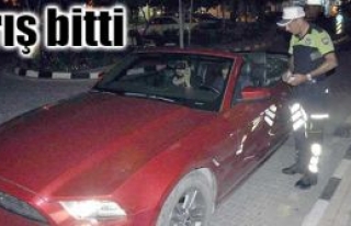 Erbil plakalı iki araç trafikten men edildi