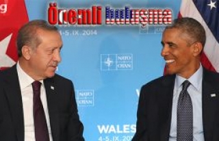 Erdoğan ile Obama, 1 buçuk saat baş başa görüştü