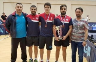 GAÜ masa tenisçileri Hırvatistan yolcusu
