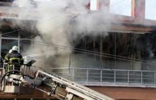 Giresun'da korkutan yangın