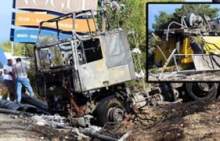 Girne-Değirmenlik anayolunda faciadan dönüldü