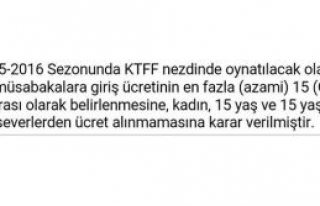 Kaymaklı’dan 25 liralık bilete tepki