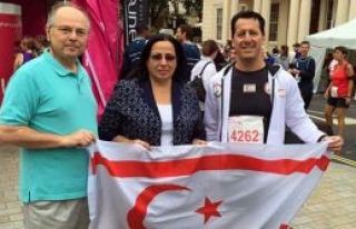 Kıbrıslı Türk Baysan, Londra Maratonu’nda koştu