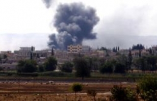 Kobani'deki IŞİD hedefleri bombalandı