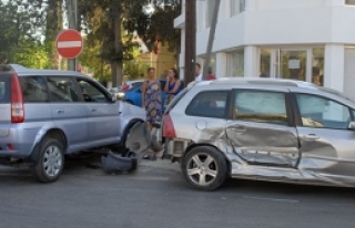 Lapta’da korkuta kaza