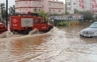 Mağusa sular altında