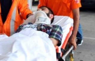 Mehmet İlban hafif yaralandı
