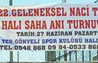 Naci Talat Halı Saha Turnuvası başlıyor