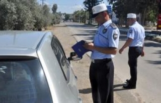 Polis iş başında