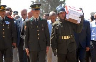 Şehit Mehmet A. Çatallo askeri törenle uğurlandı