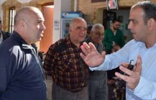 Harmancı son durumu yerinde gördü