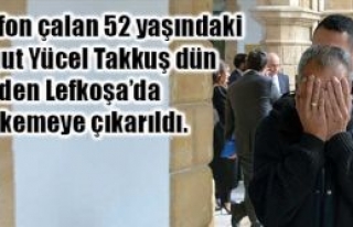 Takkuş’a 50 bin TL kefalet 