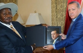 Uganda’dan mesaj gönderdi