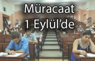 Üniversiteye yerleştirme sonuçları açıklandı